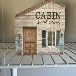 Rustic Cabin Decor Sign